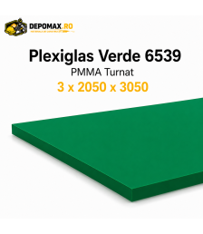 Plexiglas Verde 6539 PMMA turnat 3 x 2050 x 3050 mm